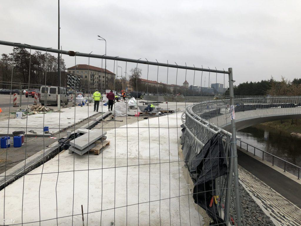 Nemuno salos tiltas (1) (Nemuno salos parkas) - Bridge - construction photos