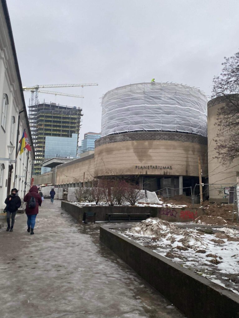 Vilniaus STEAM centras (Konstitucijos pr. 12A) - Primary and secondary education - construction photos