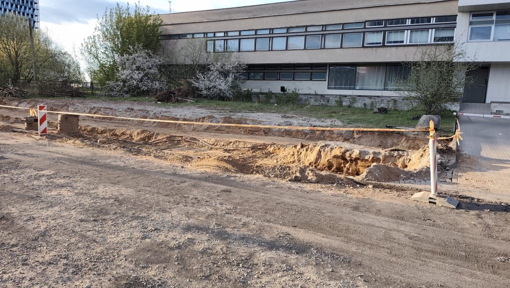 V. Lingio ir J. Rutkausko g. atkarpos (V. Lingio, J. Rutkausko g.) - Iela - būvdarbu attēli