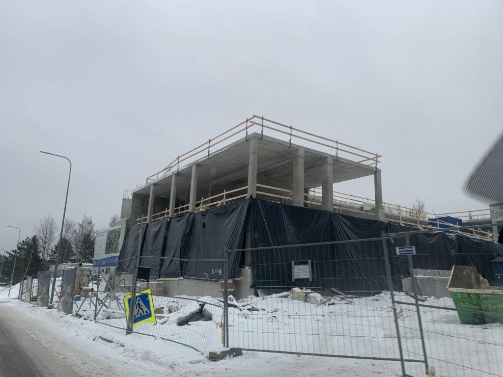 Vaikų pediatrijos II korpusas (Santariškių g. 7) - Hospital - construction photos