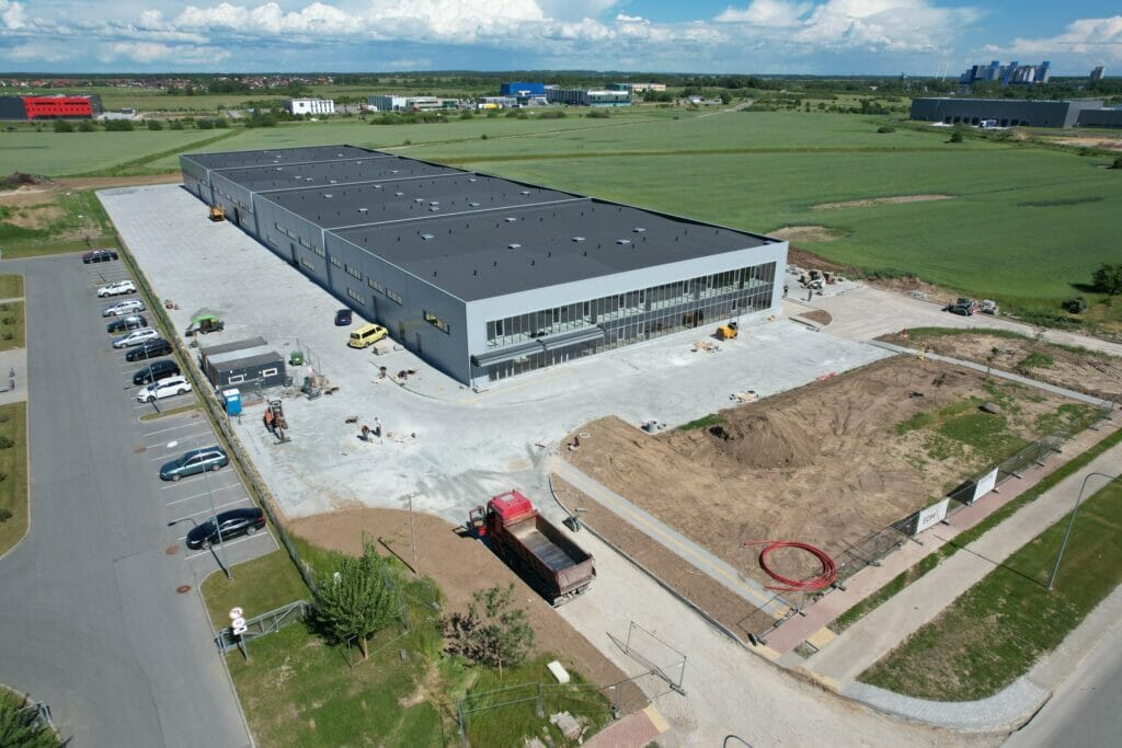 FlexStart 02 (Pramonės g. 29) - Light manufacturing - construction photos