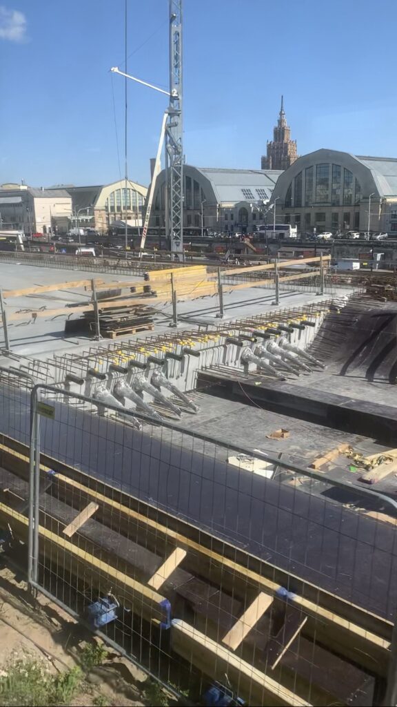 Rail Baltica Rīgas centrālais mezgls posms 2A (Rūsiņa iela 2A) - Railroad - construction photos