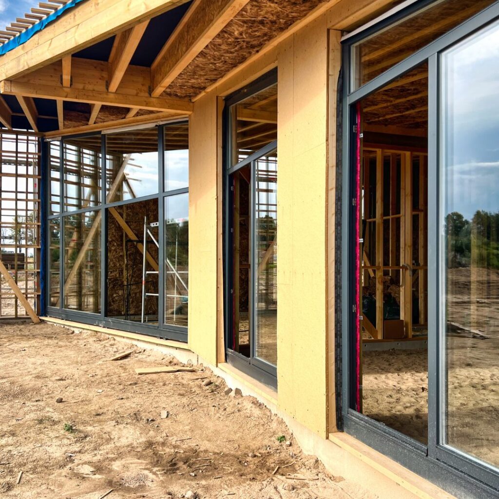 Home plus (Kolektyvo g. 33, 35, 37, 39, 41, 43, 45, 47, 49, 51, 53, 55, 57, 59, 61, 63, 67, 69, 71, 73, 75, 77, 79, 81, Nemėžis) - Private house community - construction photos