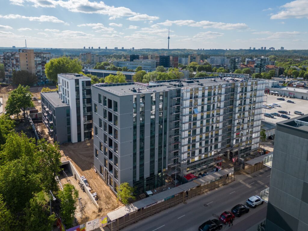 Haivo (Smolensko g. 12, 16) - Daudzdzīvokļu nams - būvdarbu attēli