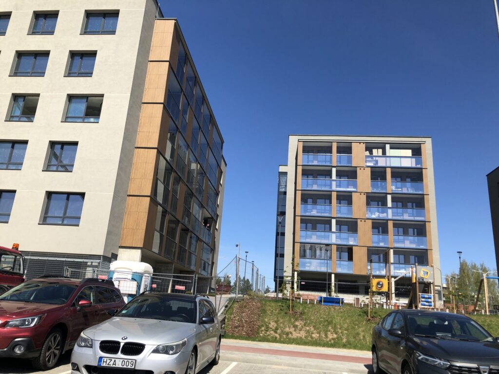 Martyno namai 2 (M. Mažvydo g. 25, 27, L. Rėzos al. 6) - Multi apartment - construction photos