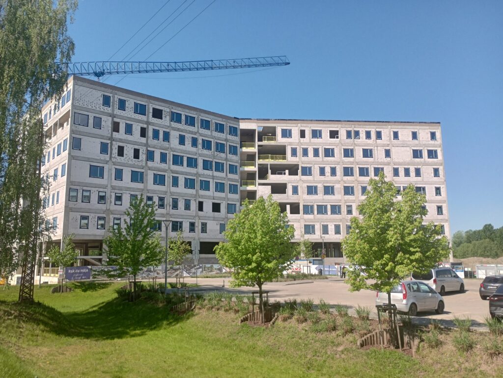 Latvijas Universitātes Akadēmiskais centrs - 3.kārta - Rakstu māja (Jelgavas iela 1) - Higher education - construction photos