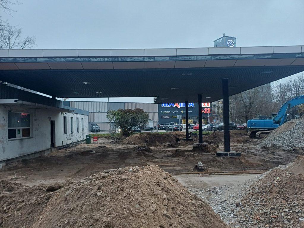 KOOL Degvielas uzpildes stacija - Sporta iela 9 (Sporta iela 9) - Petrol station - construction photos
