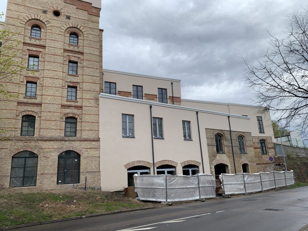 Aludarių g. 1 (Aludarių g. 1) - Office center - construction photos
