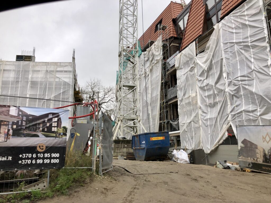 Trys karaliai (Polocko g. 25, 31) - Multi apartment - construction photos