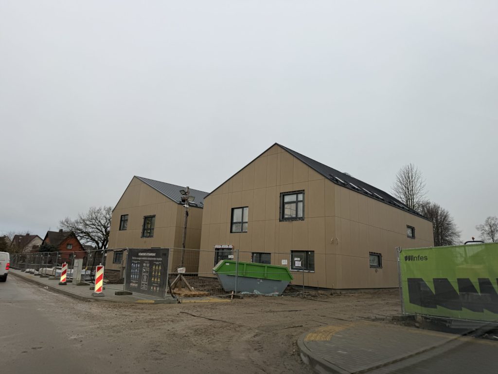 Vaikų darželis-lopšelis Klaipėdos g. 31 (Klaipėdos g. 31) - Science institution - construction photos