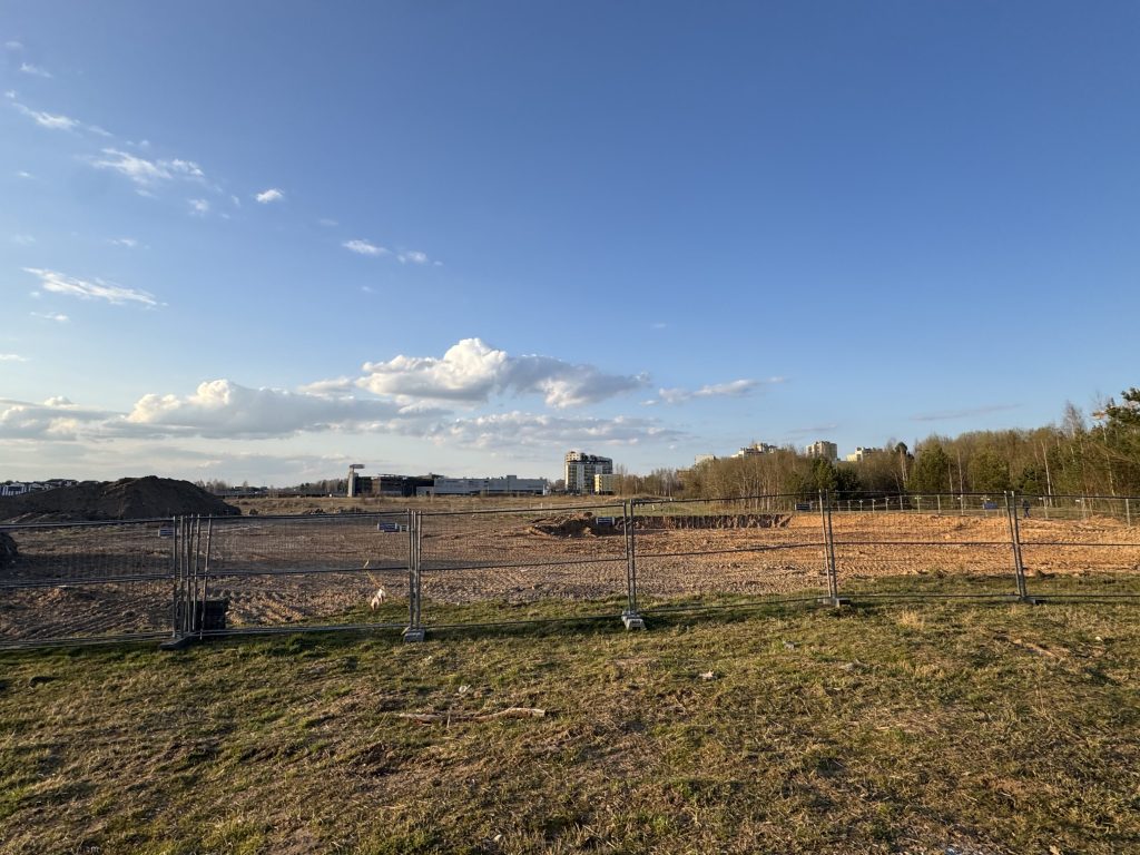 Parko Sakmės (Pušaloto g. 30) - Daugiabutis - statybų nuotraukos