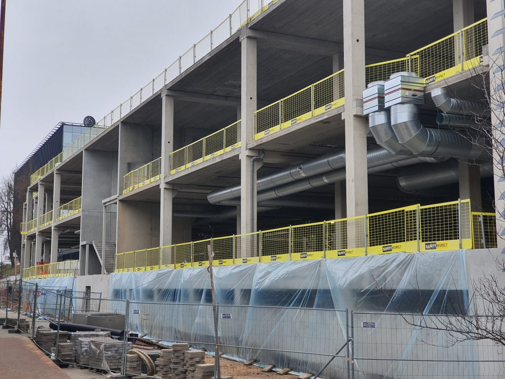 PC PIKAS (Ukmergės g. 221) - Shopping center - construction photos