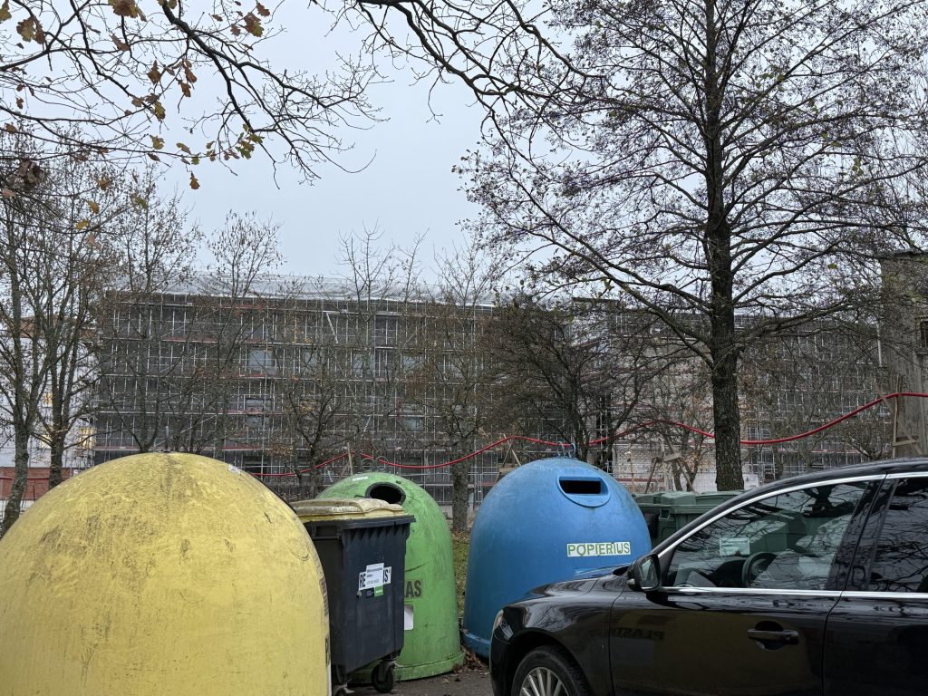 Infekcinių ligų departamentas prie Klaipėdos univesitetinės ligoninės (Liepojos g. 39) - Hospital - construction photos