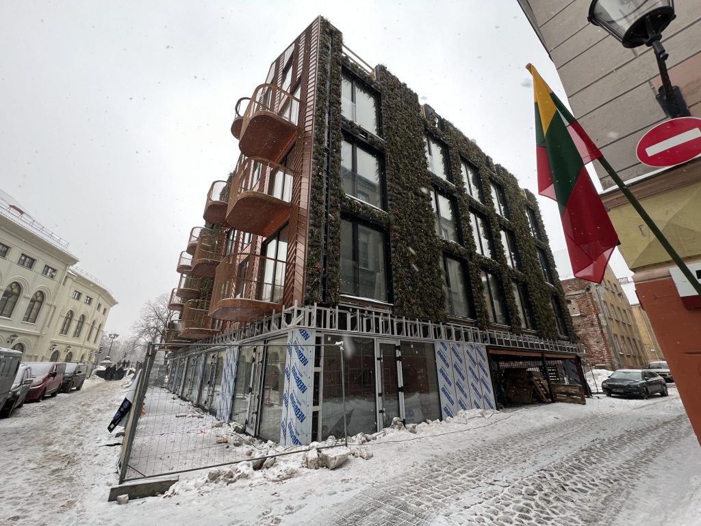 Teatro namai (Žvejų g. 3) - Daugiabutis - statybų nuotraukos