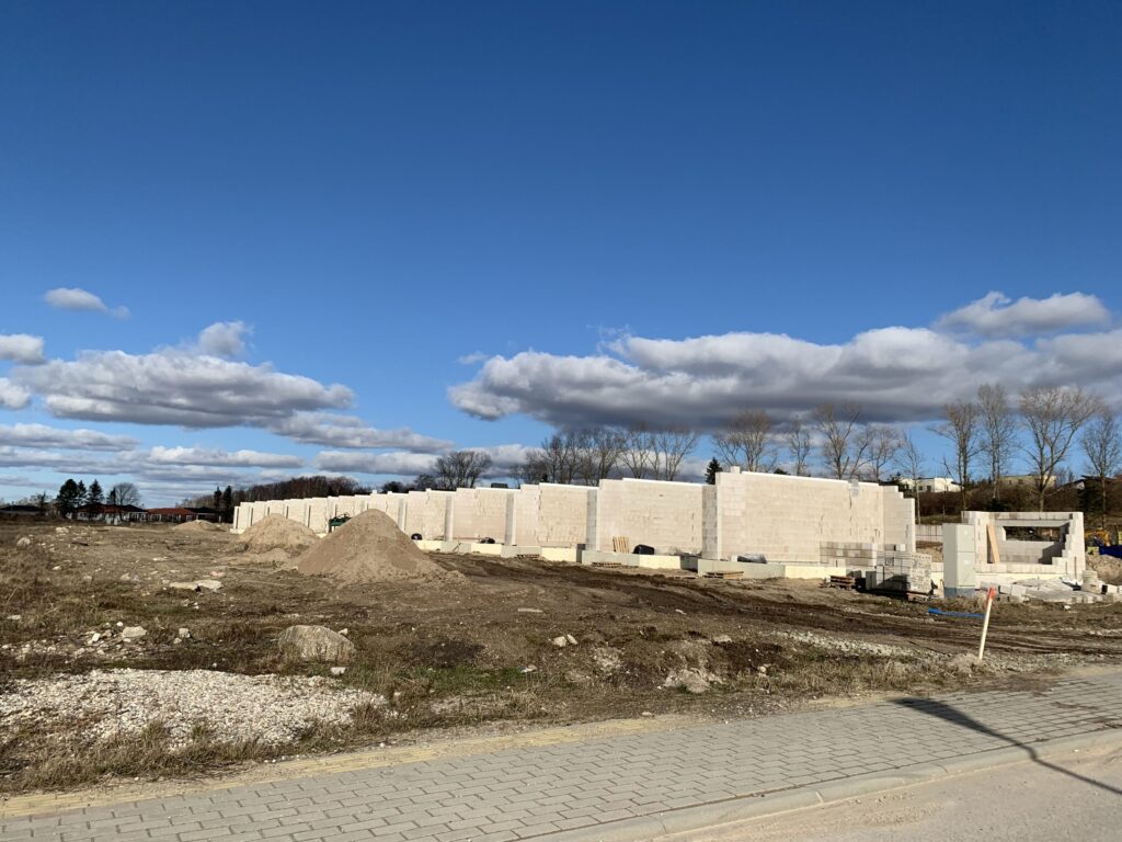 Medeinos g. namai (Medeinos g. 1) - Sublokuoti namai - statybų nuotraukos