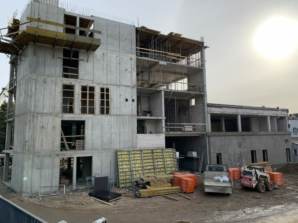 Ateities Trio verslo centras (Ateities g. 29) - Office center - construction photos