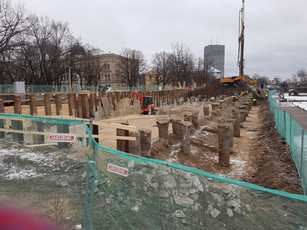 Jahtklubs un daudzfunkcionālais izklaides un atpūtas komplekss “ExPorto” (Eksporta iela 1A) - Kita komercija, Pakrantė - statybų nuotraukos