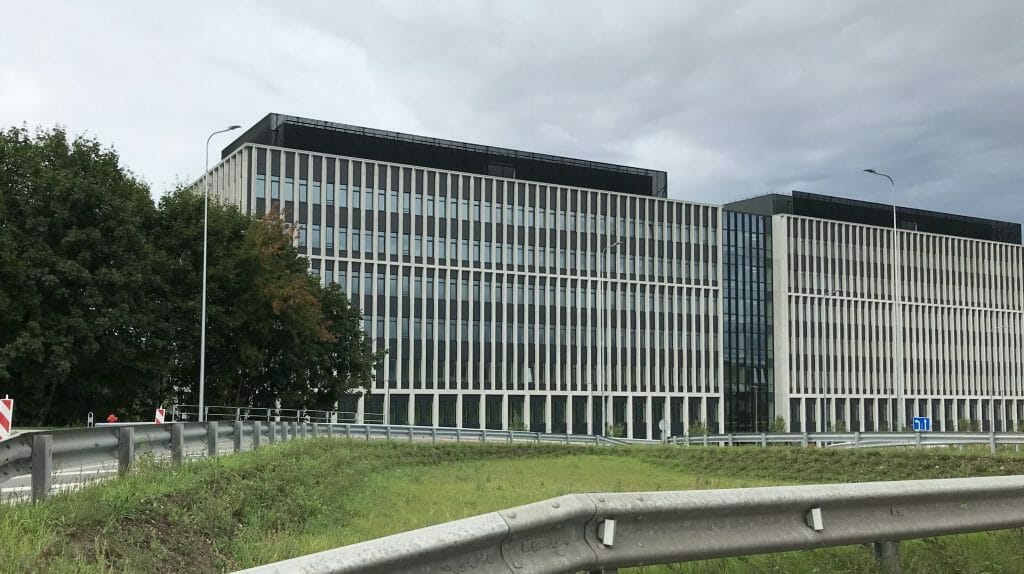 Business Garden Vilnius 1 etapas (Laisvės pr. 10) - Office center - construction photos