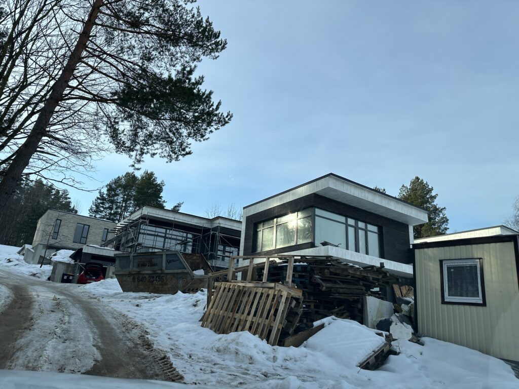 Terasų g. 19 (Terasų g. 19) - Rindu mājas - būvdarbu attēli