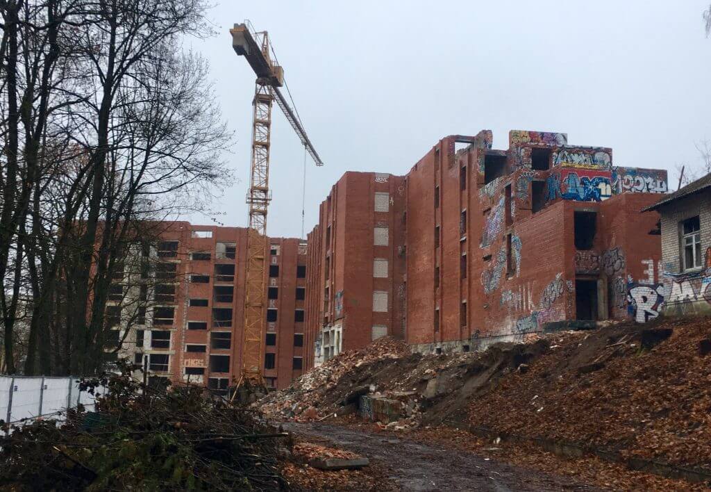 Sapiegų 19 (L. Sapiegos g. 19) - Multi apartment - construction photos