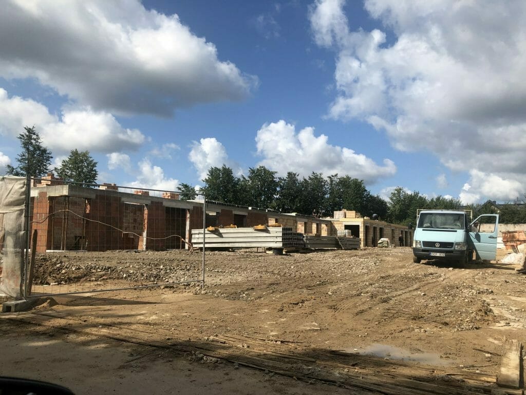 Gintaro apartamentai (V. Krėvės pr. 112A) - Multi apartment - construction photos