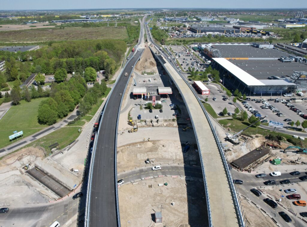 Baltijos pr. žiedinė sankryža (Baltijos pr., Šilutės pl.) - Road - construction photos