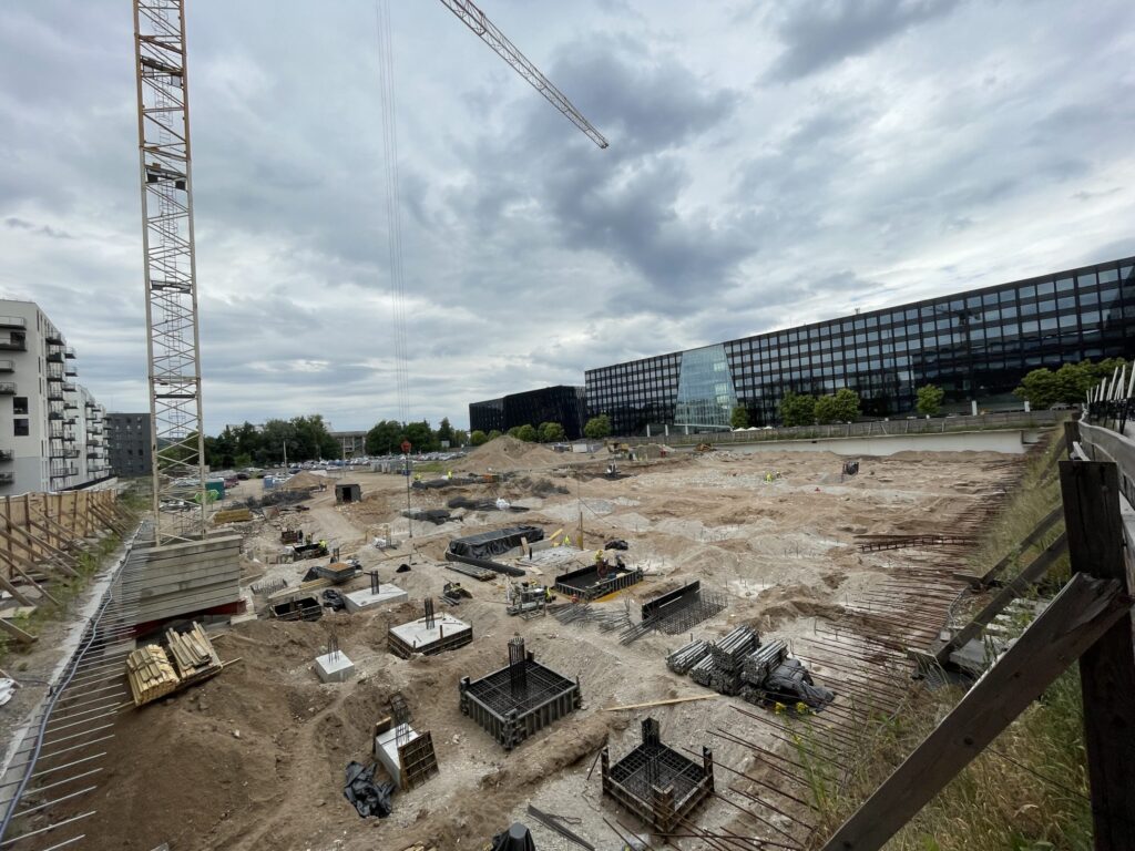 Business Stadium Central (Rinktinės g. 3) - Verslo centras - statybų nuotraukos