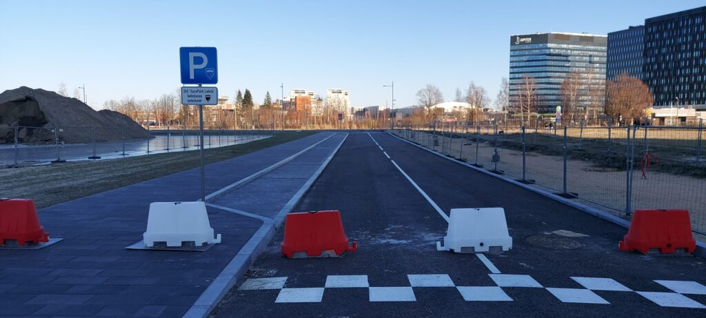 New Hanzas City teritorijas infrastruktūras izbūve - 3.kārta (Gustava Kluča iela, Vilhelma Ostvalda iela) - Street - construction photos
