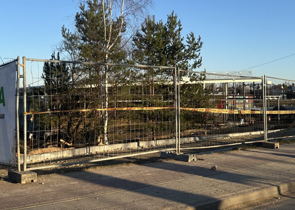 LIDL Taikos g. 1A (Taikos g. 1A) - Food store - construction photos