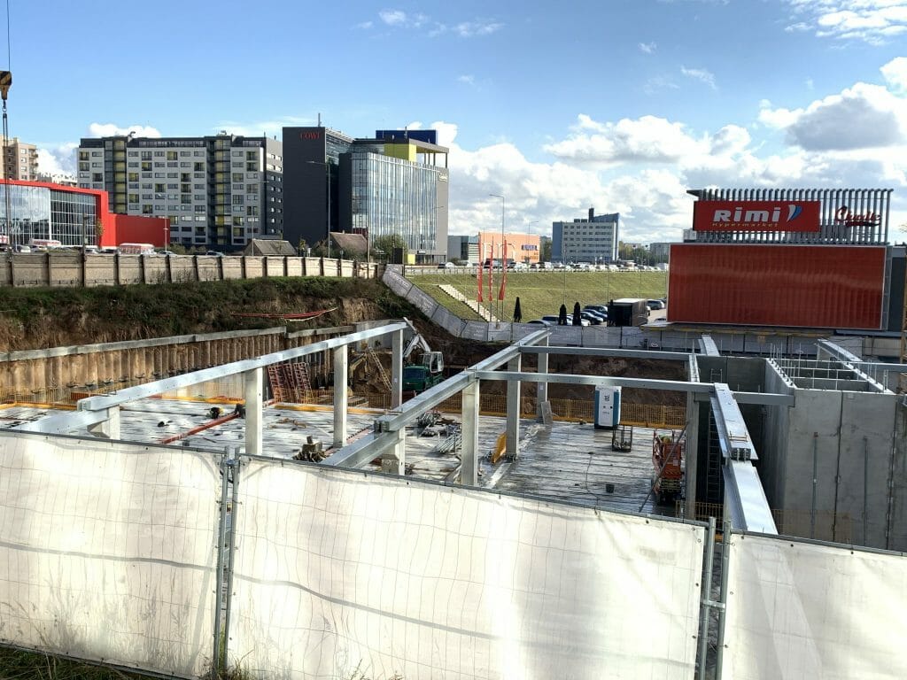 MERAKI B korpusas (Eitminų g. 3) - Office center - construction photos