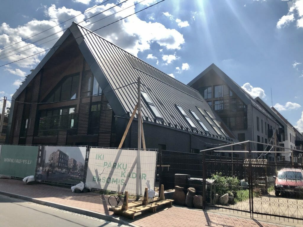 PAUPYS 7 etapas (Aukštaičių g. 19, Paupio g. 50) - Multi apartment - construction photos