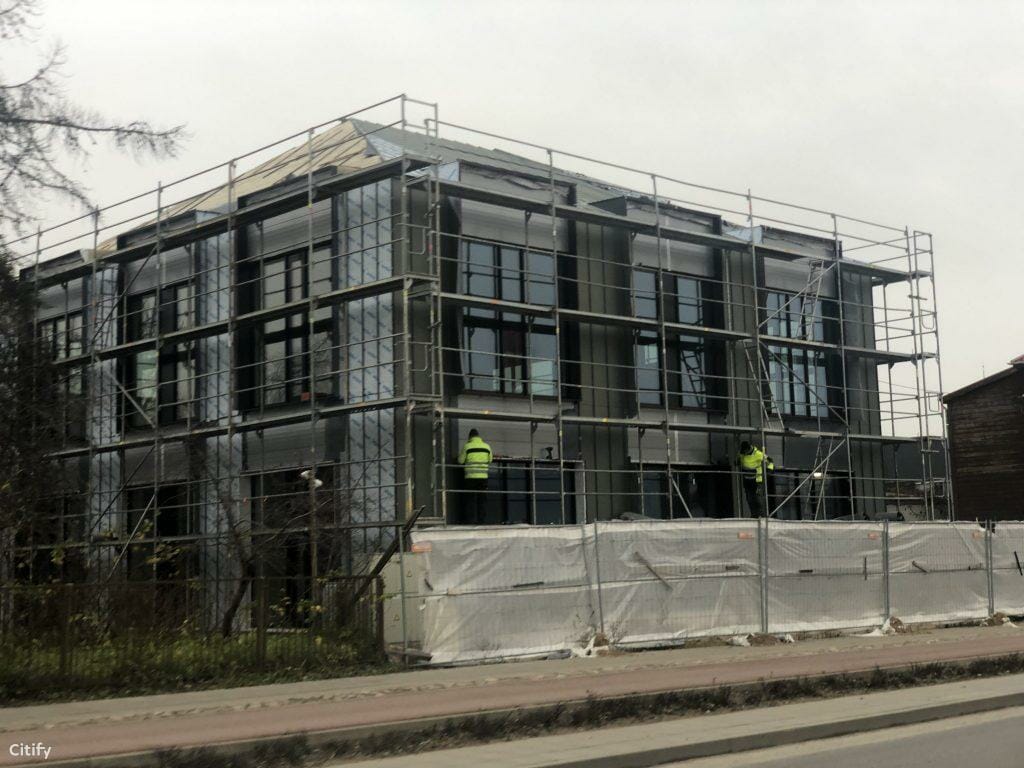 Veiverių g. 81 (Veiverių g. 81) - Office center - construction photos