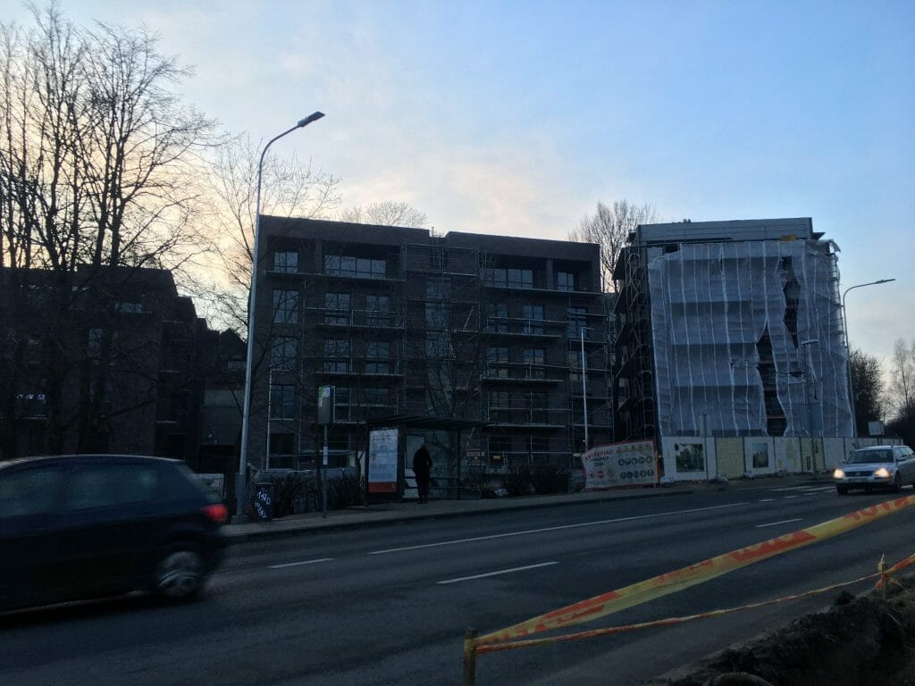 Kanso (Polocko g. 56) - Multi apartment - construction photos