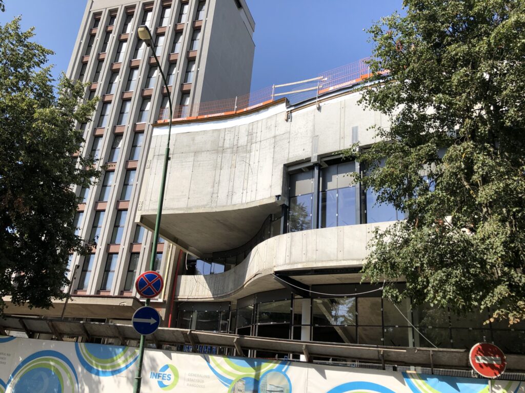 Klaipėdos muzikinis teatras (Danės g. 19) - Cultural center - construction photos