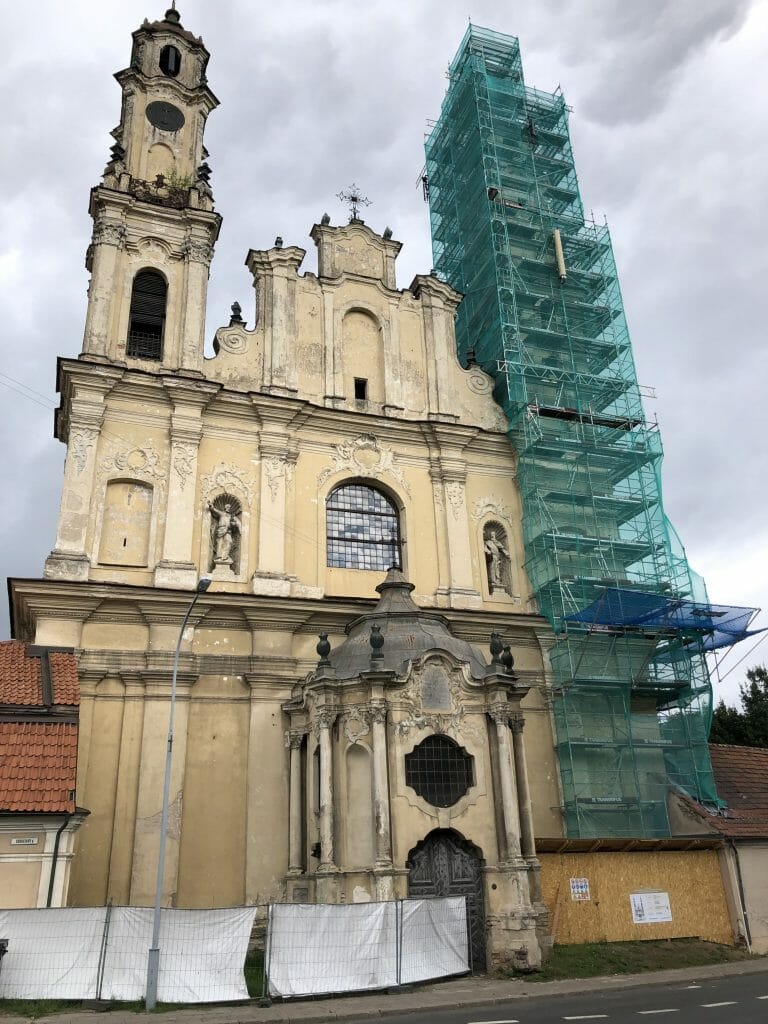 Piligrimų namai Misionierių (Subačiaus g. 26) - Cultural center, Hotel - construction photos