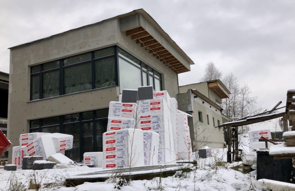 Terasų g. 19 (Terasų g. 19) - Rindu mājas - būvdarbu attēli