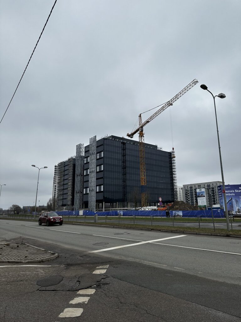 Elemental Business Centre (Skanstes iela 25) - Office center - construction photos