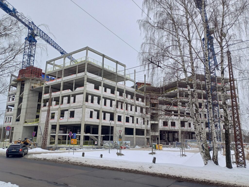 Latvijas Universitātes Akadēmiskais centrs - 3.kārta - Rakstu māja (Jelgavas iela 1) - Higher education - construction photos