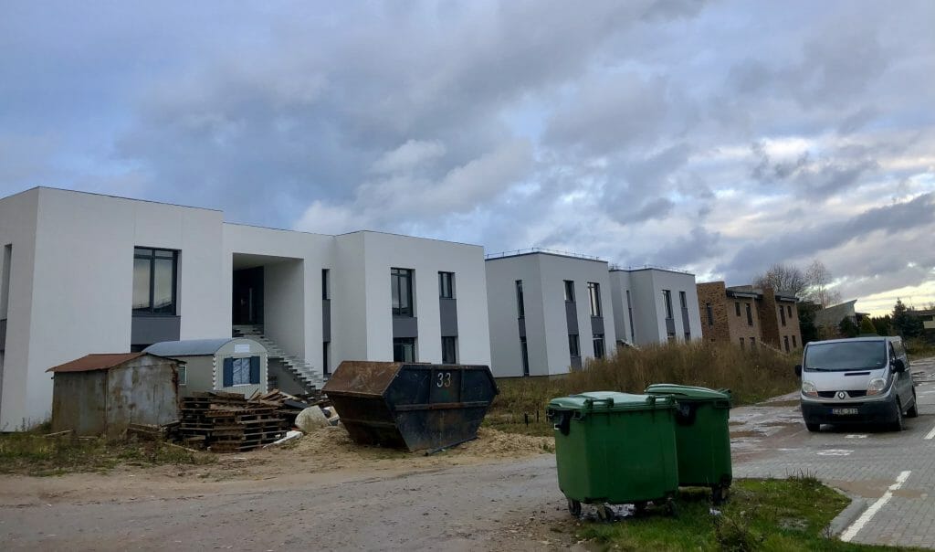 Naujasis Antakalnis Taurijos g. 45, 47, 49, 51, 53, 55 (Taurijos g. 45, 47, 49, 51, 53, 55) - Row housing - construction photos