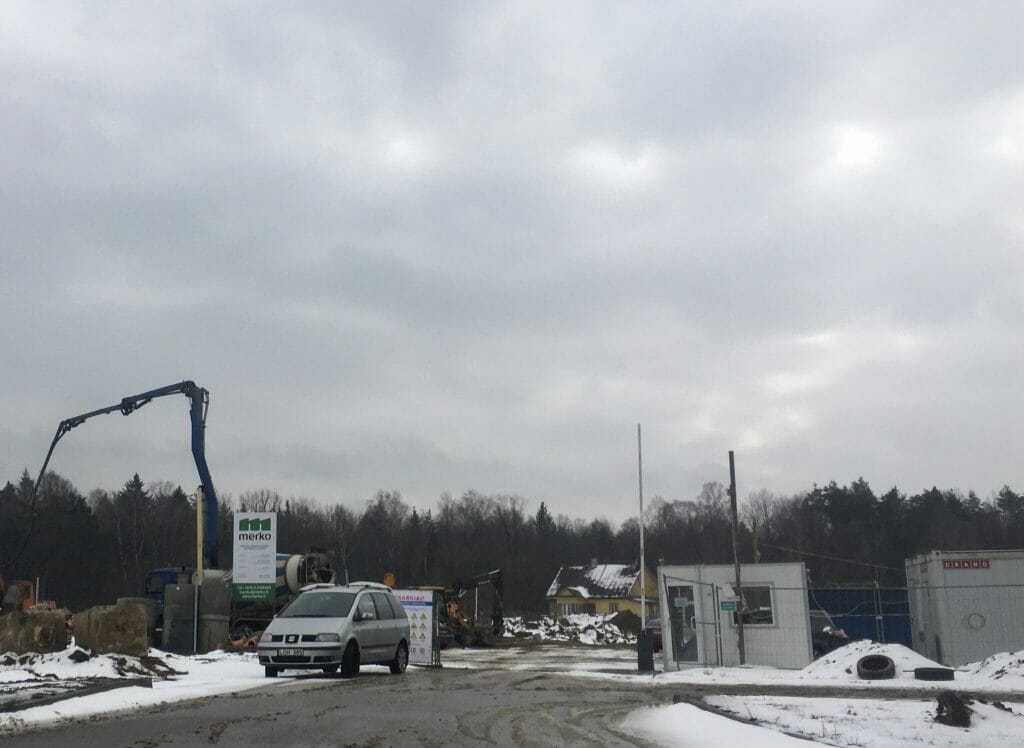 Tokvila centras Savanorių pr. 274 (Savanorių pr. 274) - Autosalons / Auto apkalpošanas centrs - būvdarbu attēli