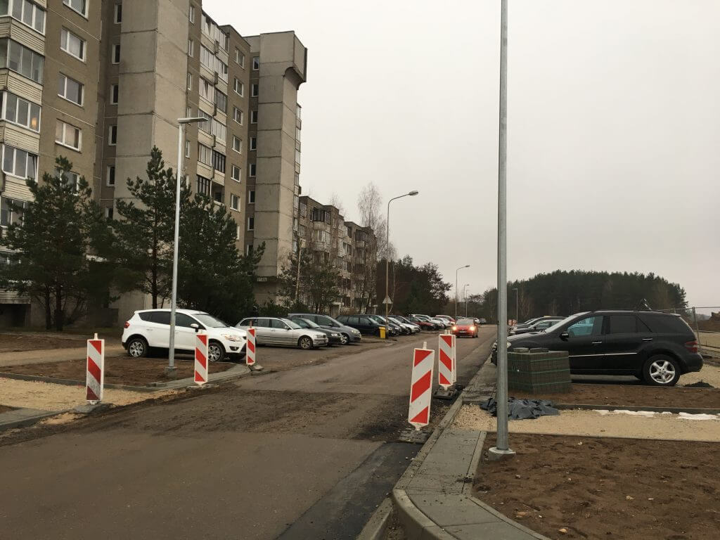 Įsruties g. rekonstrukcija (Įsruties g.) - Street - construction photos