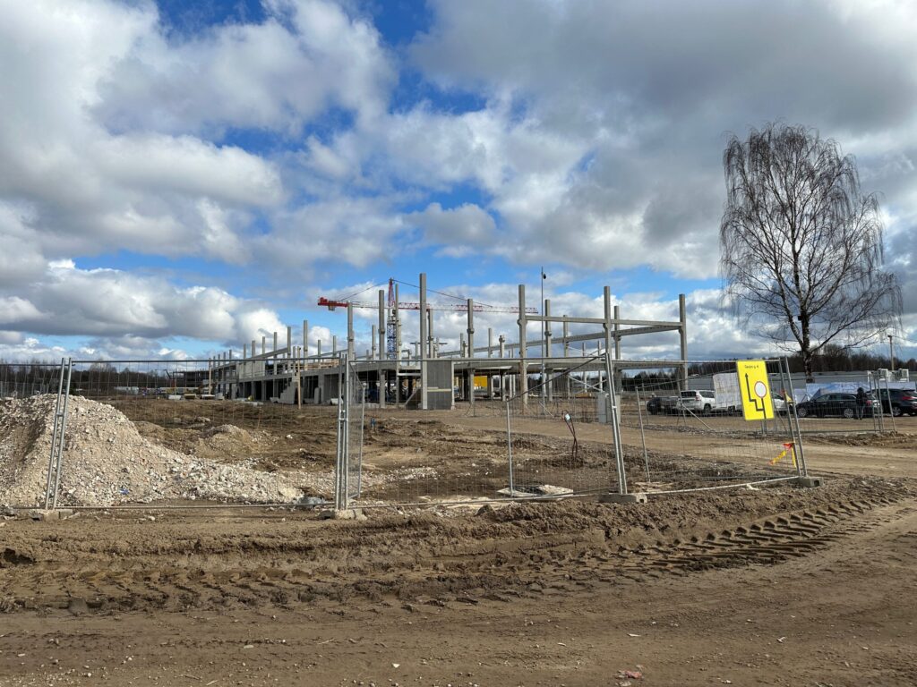 Teltonika High Tech Hill 2 etapas (elektronikos surinkimo gamykla) (Svylos g. 16) - Light manufacturing - construction photos