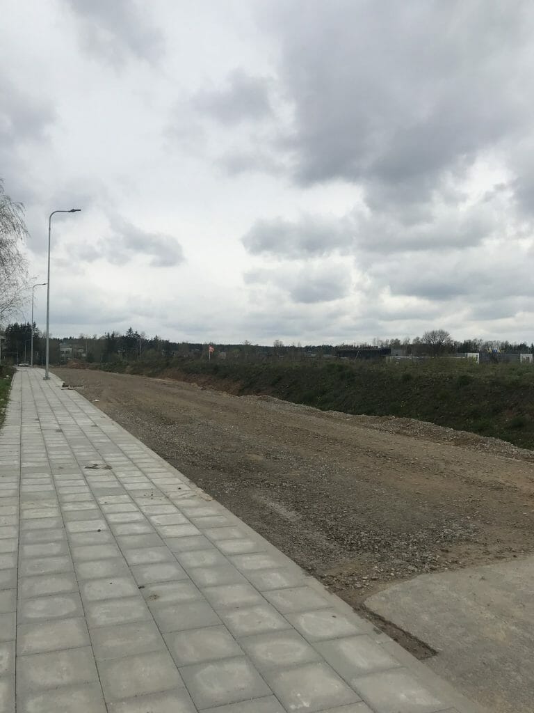 Dangeručio g. ir Daujoto g. (Dangeručio g.) - Street - construction photos