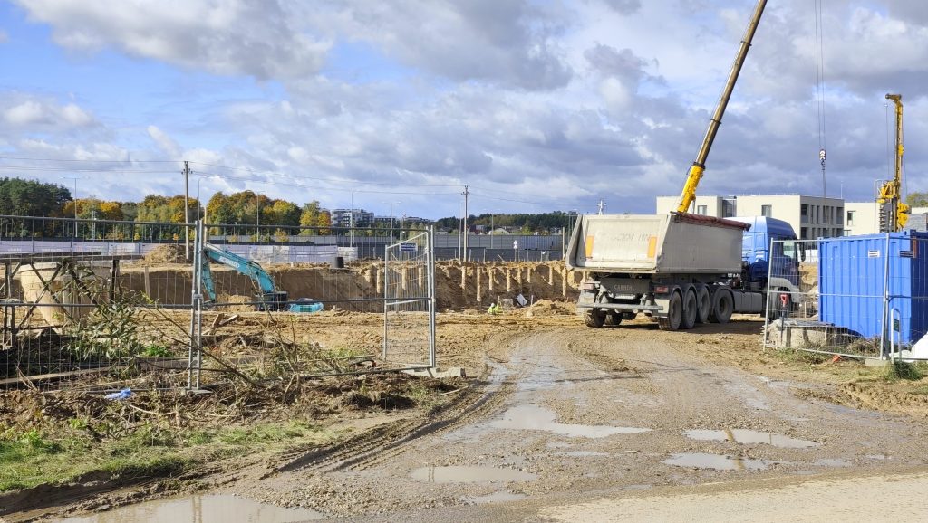 Kvepia mėtom (Mozūriškių g. 2) - Multi apartment - construction photos