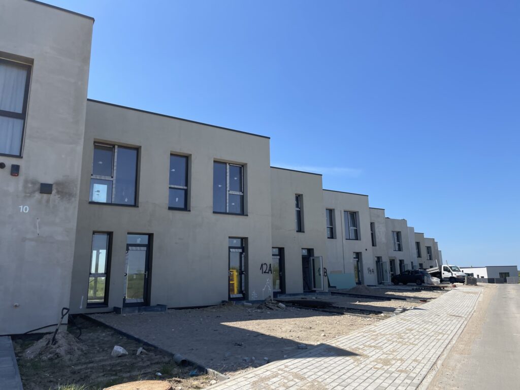 STALUPĖNAI (Stalupėnų g. 2, 4, 6, 6A, 8, 10, 12, 14, 16, 18, 20, 22, 24) - Row housing - construction photos