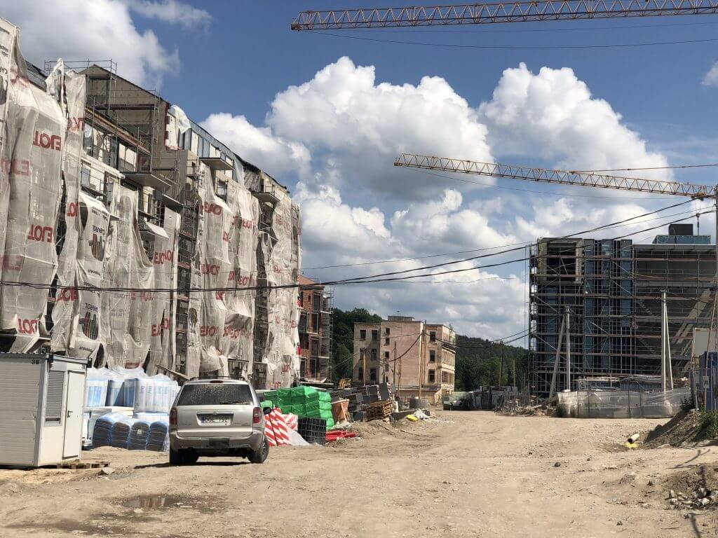 PAUPYS 1 etapas (Aukštaičių g. 4, 8) - Daugiabutis - statybų nuotraukos