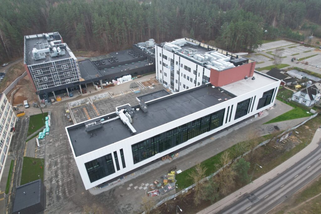 VGTU Elektronikos, Mechanikos ir Transporto inžinerijos fakultetų laboratorijos (Plytinės g. 25) - Higher education - construction photos