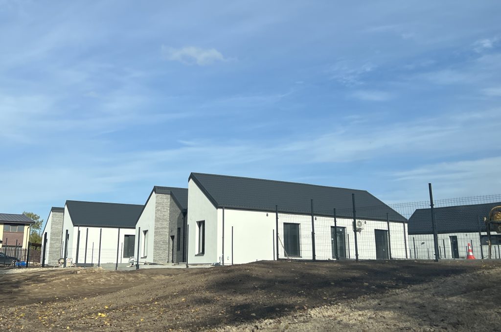 Vorupės namai (Papiškių g., Vorupės g.) (Vorupės g. 66, 68, 74, 76, Papiškių g. 45, 47, 49, 51) - Row housing - construction photos