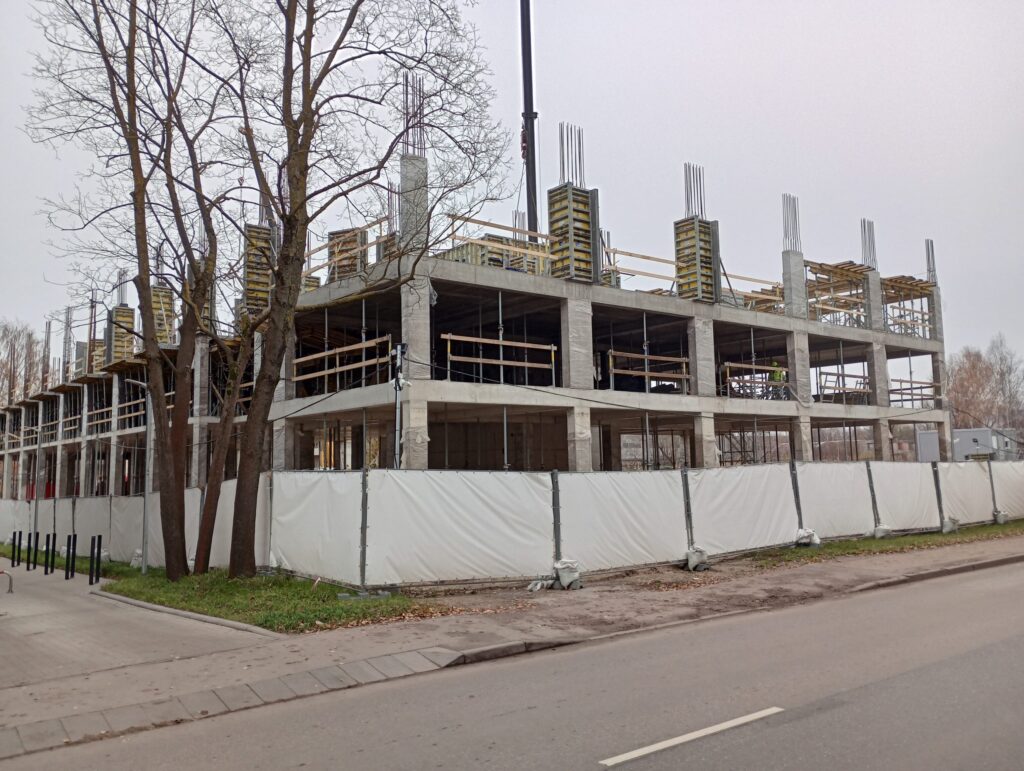 Uniflow Apartments & Co-living - 1.kārta (Jelgavas iela 14) - Üürimaja, Korterelamu, Muu äri - ehituse fotod
