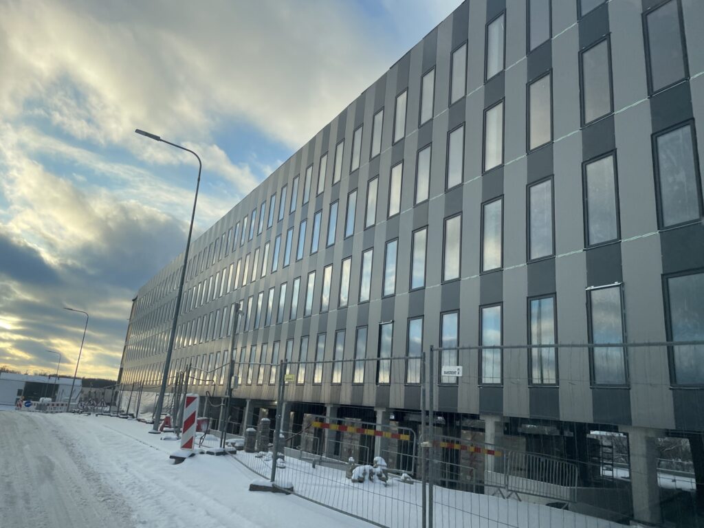 "Vestum" verslo parkas (Vakarinė g. 105) - Office center - construction photos